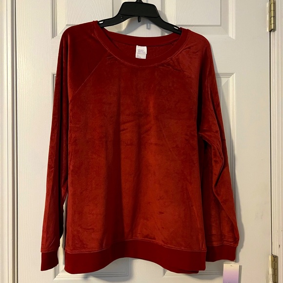 stars above Tops - NWT Stars Above velour feel long sleeve top